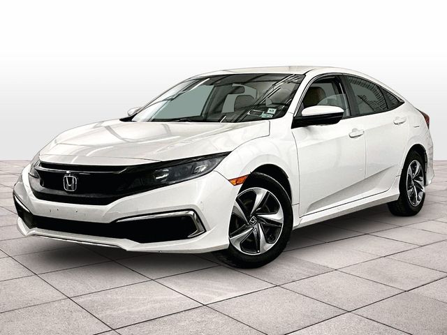 2019 Honda Civic LX White at Subaru and VW of Moon Township