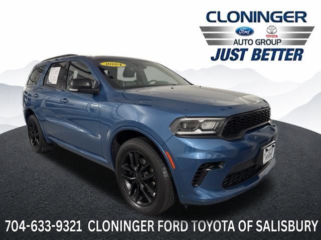 Blue (Frostbite Pearlcoat) 2024 Dodge Durango SUV / Crossover All-Wheel Drive 8-Speed Automatic