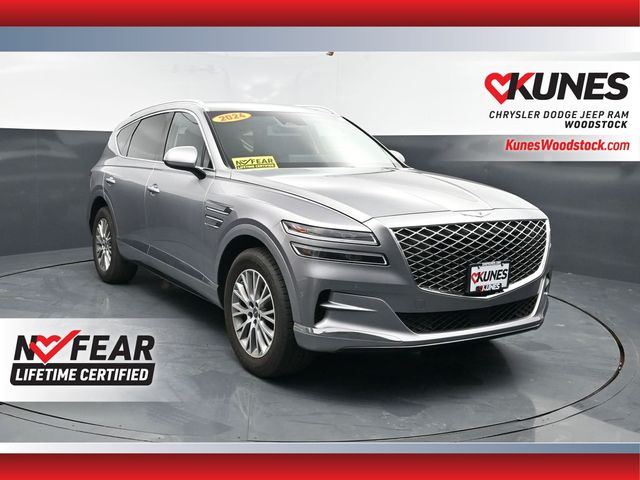Savile Silver 2024 Genesis GV80 SUV / Crossover All-Wheel Drive 8-Speed Automatic