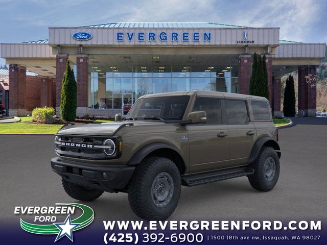 Marsh Gray 2025 Ford Bronco Outer Banks 4-Door 4WD SUV / Crossover Four-Wheel Drive Automatic