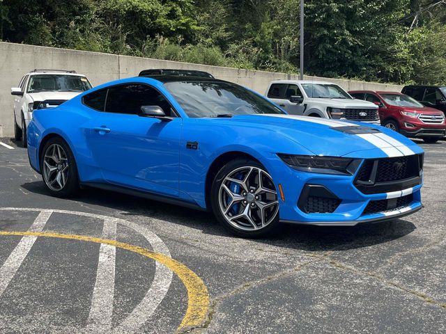 Grabber Blue Metallic 2024 Ford Mustang Coupe Rear-Wheel Drive 6-Speed Manual