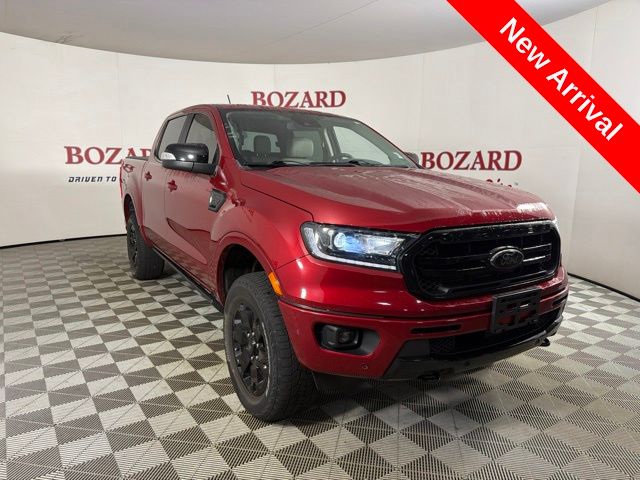 Red Metallic 2021 Ford Ranger Pickup Truck Four-Wheel Drive Automatic