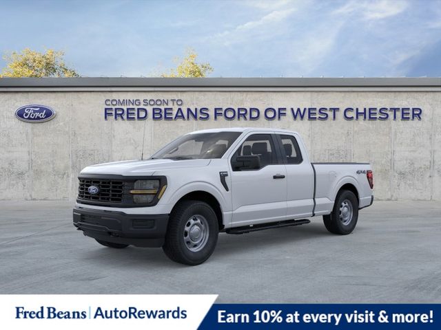 Oxford White 2026 Ford F-150 XL SuperCab 4WD Pickup Truck Four-Wheel Drive Automatic