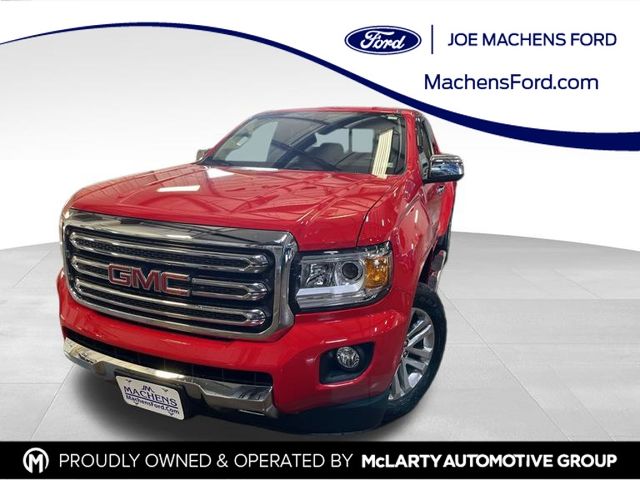 Cardinal Red 2016 GMC Canyon SLT Ext. Cab LB 4WD Pickup Truck Four-Wheel Drive 6-Speed Automatic