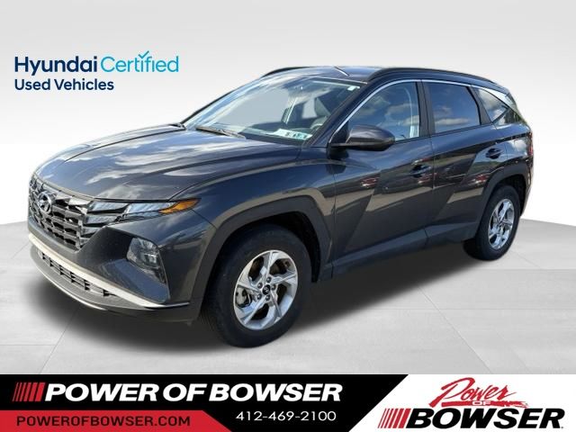 Dark Gray Metallic 2024 Hyundai Tucson SUV / Crossover All-Wheel Drive 8-Speed Automatic
