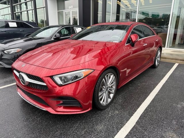 Red 2020 Mercedes-Benz CLS Coupe All-Wheel Drive 9-Speed Automatic