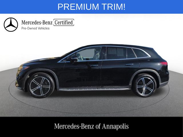 Obsidian Black 2023 Mercedes-Benz EQS 450 4MATIC AWD Sedan All-Wheel Drive 1-Speed Automatic