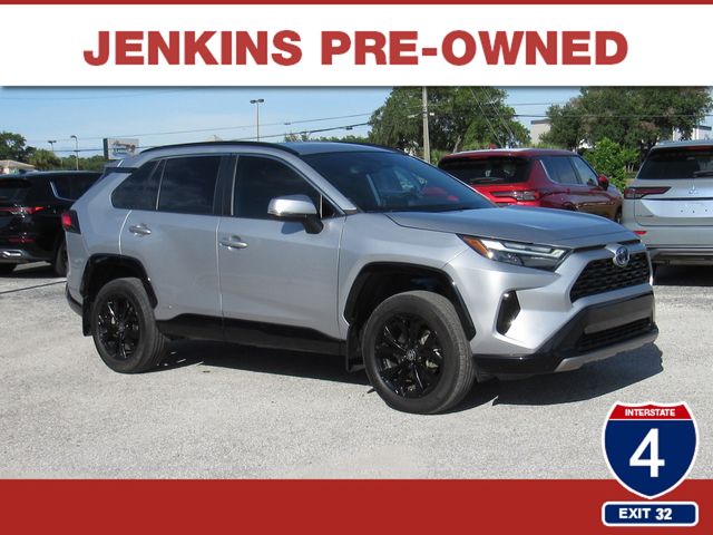 Silver Sky Metallic 2024 Toyota RAV4 Hybrid SUV / Crossover All-Wheel Drive Continuously Variable Transmission