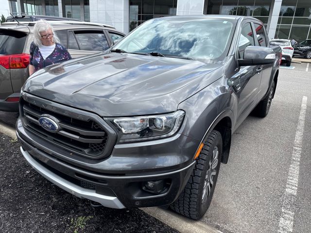 Gray (Magnetic) 2019 Ford Ranger Lariat SuperCrew 4WD Pickup Truck Four-Wheel Drive Automatic
