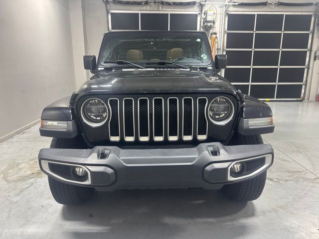Used 2020 Black Jeep Unlimited Sahara image 3