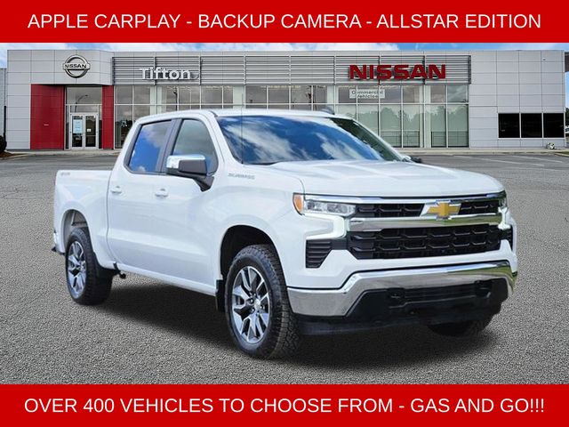 Summit White 2024 Chevrolet Silverado 1500 Pickup Truck Four-Wheel Drive 8-Speed Automatic