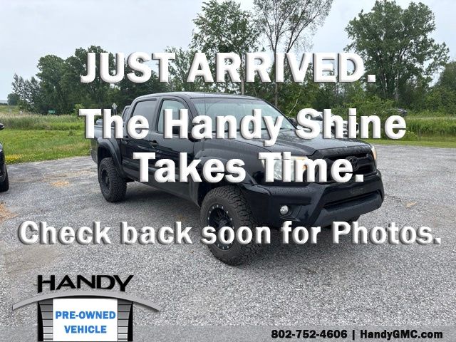 Black 2013 Toyota Tacoma Pickup Truck Four-Wheel Drive 5-Speed Automatic Overdrive