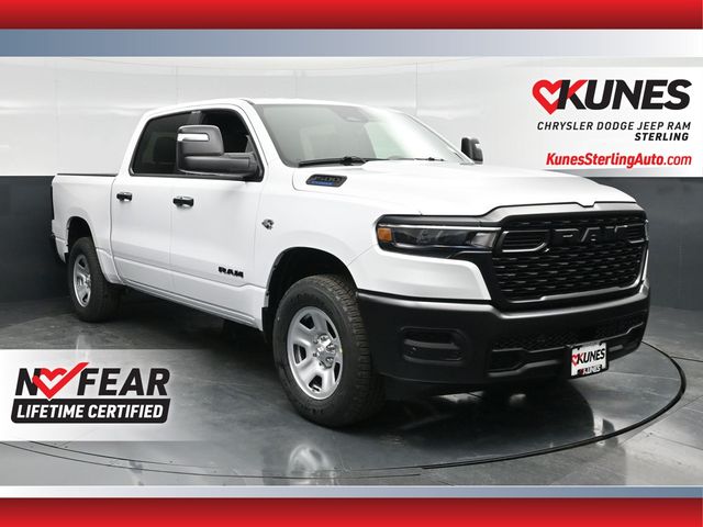 Bright White Clearcoat 2026 RAM 1500 Pickup Truck Four-Wheel Drive 8-Speed Automatic
