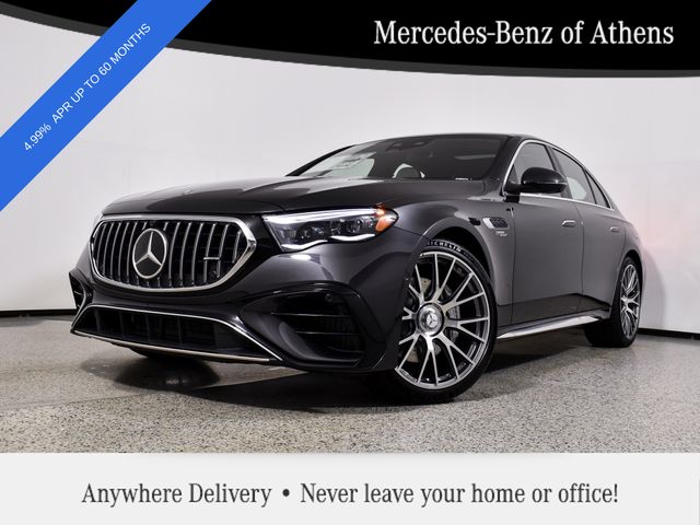 Gray (Graphite) 2026 Mercedes-Benz E-Class Sedan All-Wheel Drive 9-Speed Automatic