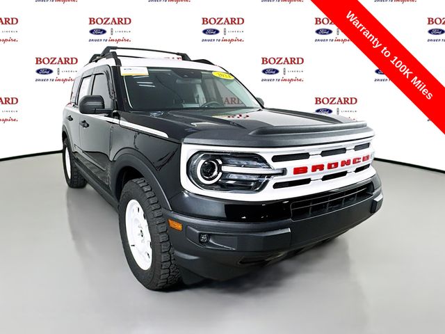 2024 Shadow Black Ford Bronco Sport Heritage SUV