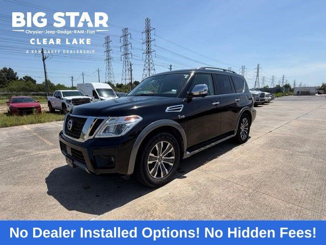 2020 Nissan Armada SL Black at South Houston Nissan