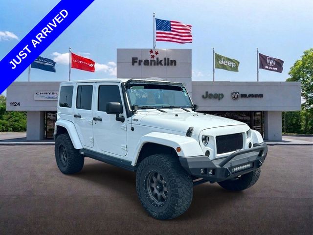 Bright White Clearcoat 2015 Jeep Wrangler SUV / Crossover Four-Wheel Drive 