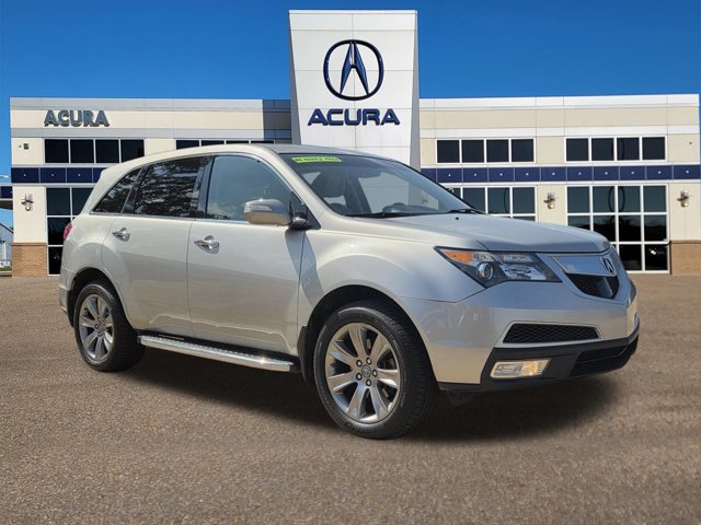 Silver 2012 Acura MDX SUV / Crossover All-Wheel Drive 6-Speed Automatic