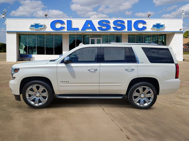 2015 Chevrolet Tahoe LTZ White at Emmons Autoplex