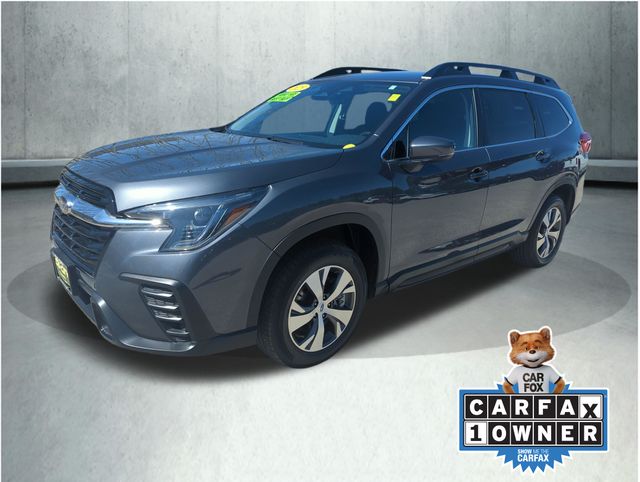 Magnetite Gray Metallic 2025 Subaru Ascent Premium 7-Passenger AWD SUV / Crossover All-Wheel Drive Continuously Variable Transmission