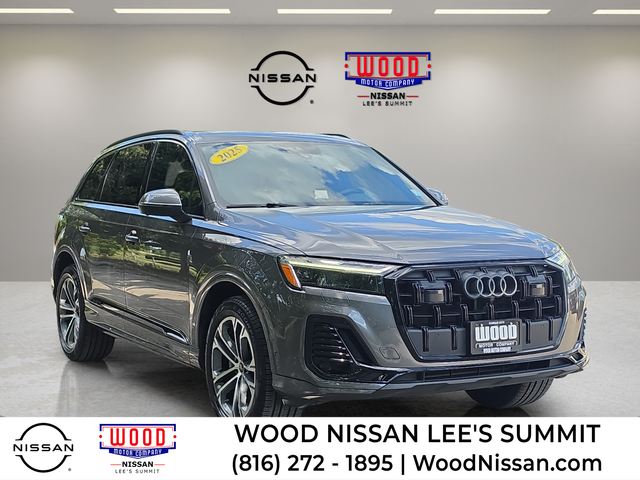 Satellite Silver Metallic 2025 Audi Q7 SUV / Crossover All-Wheel Drive 8-Speed Automatic