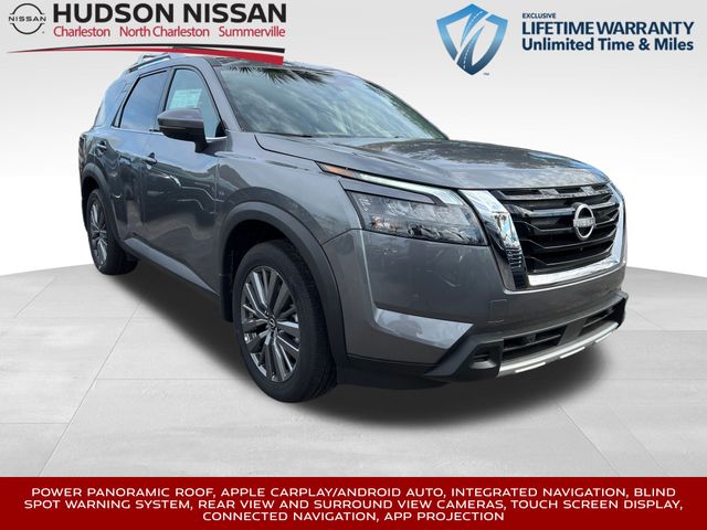 2025 Gun Metallic Nissan Pathfinder SL FWD SUV