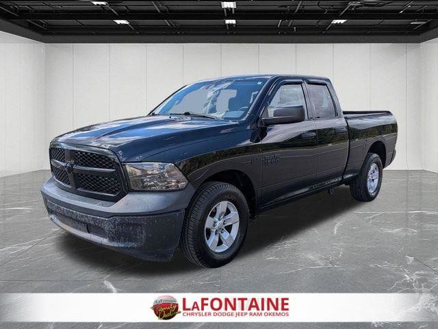 Black Clearcoat 2015 RAM 1500 Pickup Truck Four-Wheel Drive Automatic
