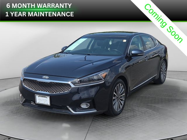 Gravity Blue 2017 Kia Cadenza Sedan Front-Wheel Drive 8-Speed Automatic