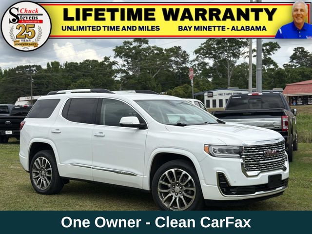 Summit White 2023 GMC Acadia SUV / Crossover Front-Wheel Drive 9-Speed Automatic