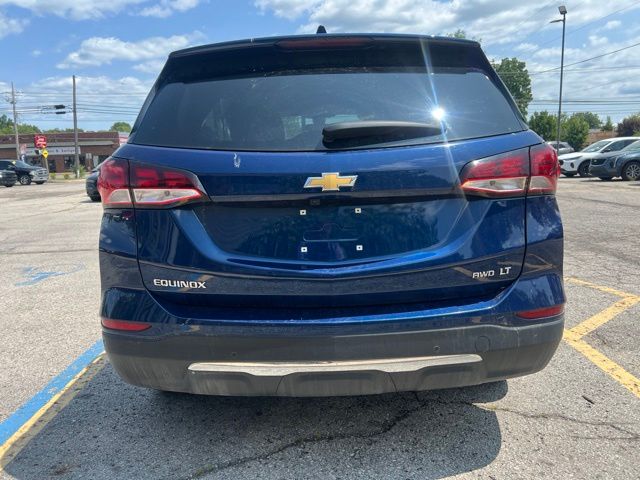 2022 Chevrolet Equinox LT - Blue exterior view 3