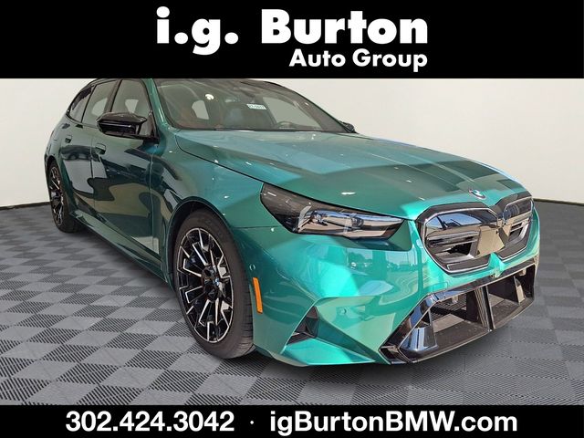Green Metallic 2027 BMW M5 Wagon All-Wheel Drive 8-Speed Automatic