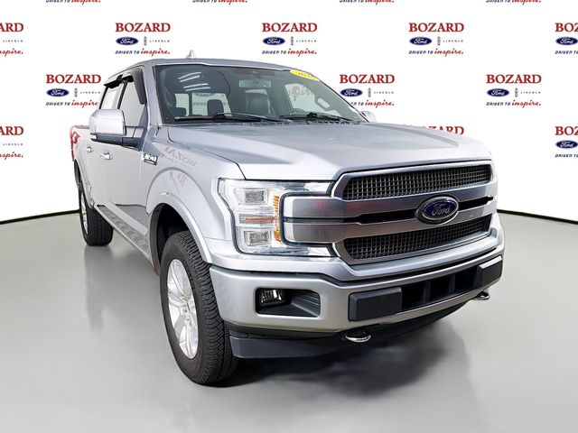 Silver Metallic 2020 Ford F-150 Pickup Truck Four-Wheel Drive Automatic