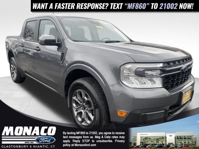 Carbonized Gray Metallic 2023 Ford Maverick XLT SuperCrew FWD Pickup Truck Front-Wheel Drive 8-Speed Automatic