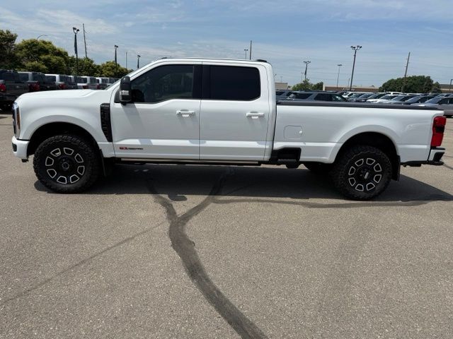 2025 Star White Metallic TC Ford Super Duty F-350 SRW Platinum 4X4 Truck