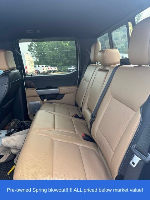 Used 2024 White Metallic Ford Lariat image 20