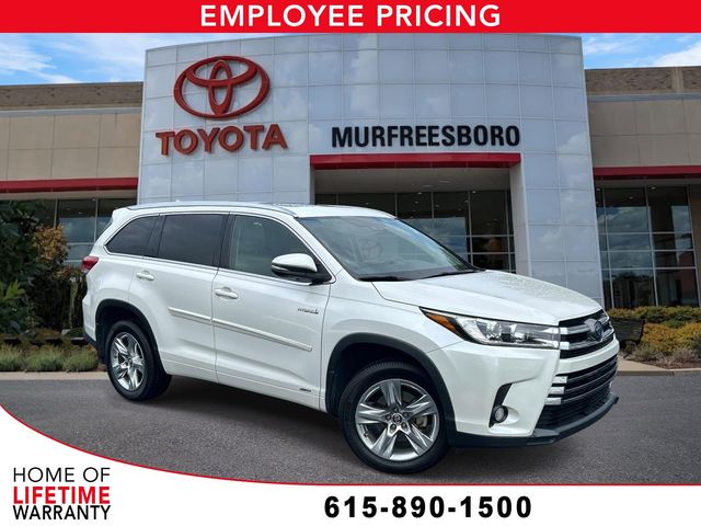 White (Blizzard Pearl) 2017 Toyota Highlander Hybrid Limited SUV / Crossover All-Wheel Drive Continuously Variable Transmission