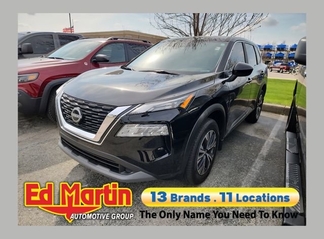 Super Black 2023 Nissan Rogue SV AWD SUV / Crossover All-Wheel Drive Continuously Variable Transmission