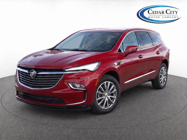 Cherry Red Tintcoat 2023 Buick Enclave SUV / Crossover Four-Wheel Drive 9-Speed Automatic