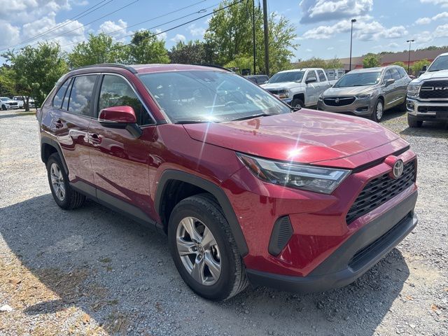 Red (Ruby Flare Pearl) 2025 Toyota RAV4 XLE FWD SUV / Crossover Front-Wheel Drive 8-Speed Automatic
