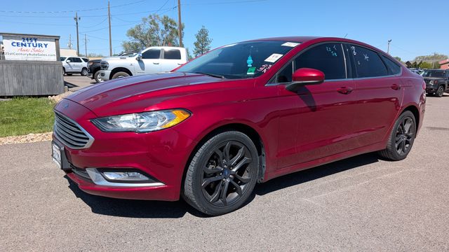 Ruby Red Metallic 2018 Ford Fusion SE Sedan Front-Wheel Drive 6-Speed Automatic