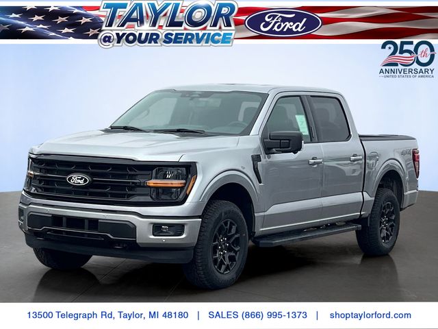 Iconic Silver Metallic 2026 Ford F-150 Pickup Truck Four-Wheel Drive Automatic