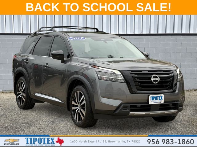 Gun Metallic/Super Black 2023 Nissan Pathfinder SUV / Crossover Front-Wheel Drive 9-Speed Automatic