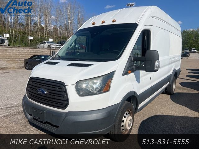 Oxford White 2015 Ford Transit Cargo 350 HD 3dr LWB High Roof Extended DRW with Sliding Passenger Side Door and 10360 Lb. GVWR Van Rear-Wheel Drive 6-Speed Automatic Overdrive