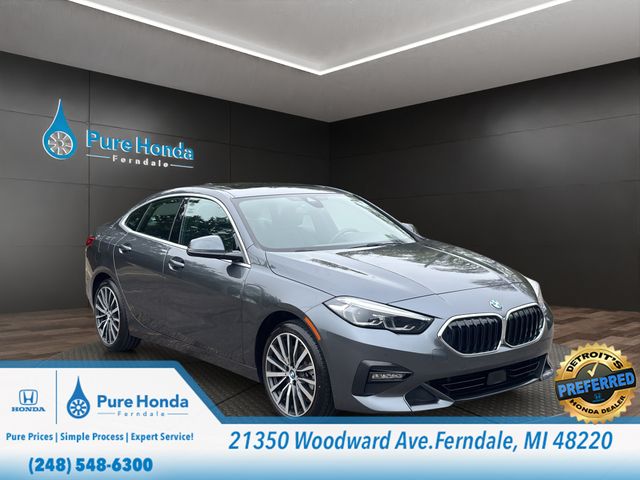 Gray (Mineral Grey Metallic) 2021 BMW 2 Series 228i xDrive Gran Coupe AWD Sedan All-Wheel Drive 8-Speed Automatic