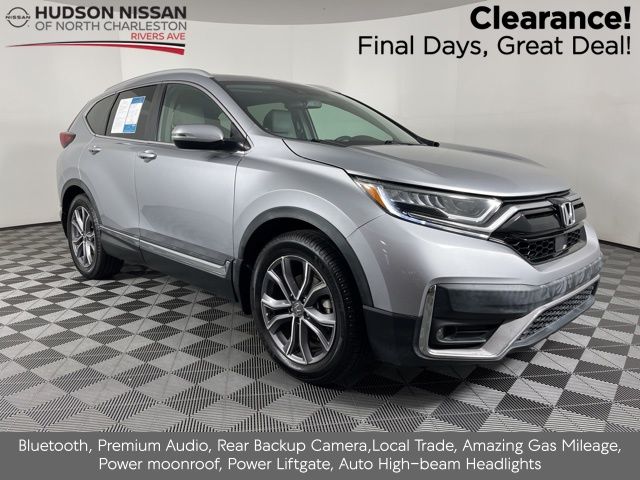 Lunar Silver Metallic 2020 Honda CR-V Touring FWD SUV / Crossover Front-Wheel Drive Continuously Variable Transmission