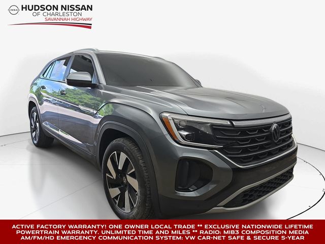 Platinum Gray Metallic 2024 Volkswagen Atlas Cross Sport SUV / Crossover Front-Wheel Drive 8-Speed Automatic