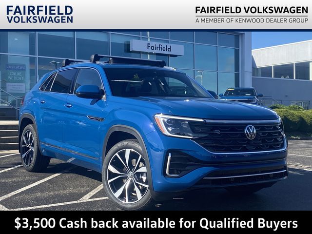 Blue-Metallic 2026 Volkswagen Atlas Cross Sport SUV / Crossover All-Wheel Drive 8-Speed Automatic