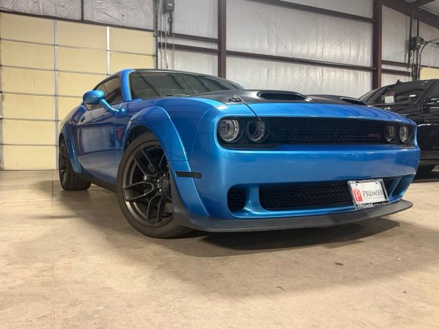 B5 Blue Pearlcoat 2023 Dodge Challenger Coupe Rear-Wheel Drive Automatic
