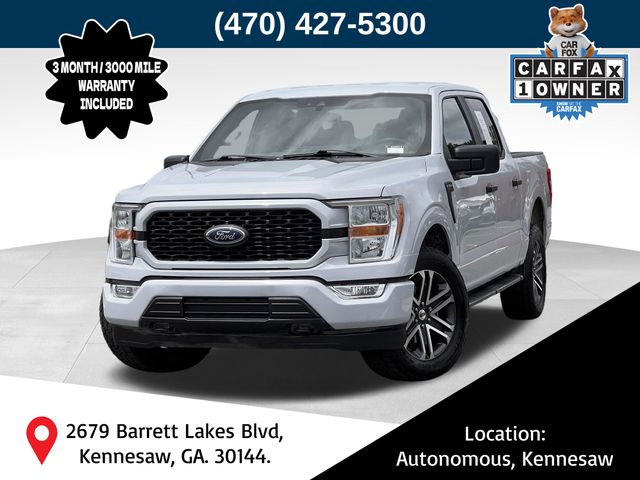 Space White Metallic 2022 Ford F-150 Pickup Truck Four-Wheel Drive Automatic