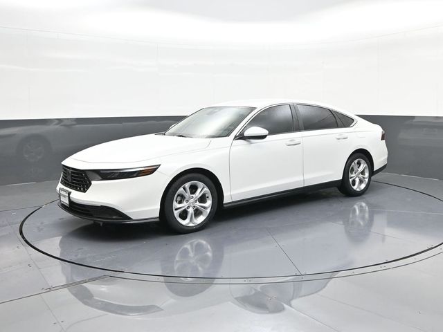 White 2024 Honda Accord LX FWD Sedan Front-Wheel Drive Continuously Variable Transmission